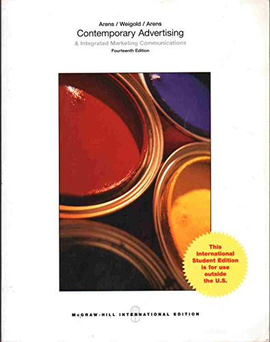 Contemporary Advertising and Integrated Marketing Communications, 14th Edition
