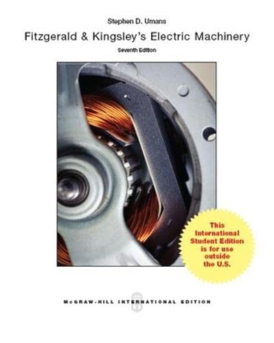 Fitzgerald and Kingsley's Electric Machinery