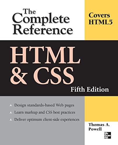 HTML & CSS: The Complete Reference, Fifth Edition (Complete Reference Series)