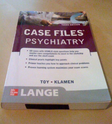 Case Files Psychiatry, Third Edition (LANGE Case Files)