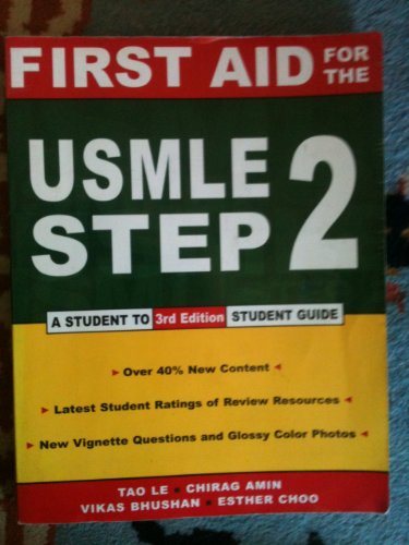 First Aid for the USMLE Step 2 CS, Third Edition (First Aid USMLE)