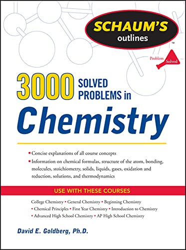 3,000 Solved Problems In Chemistry (Schaum's Outlines)