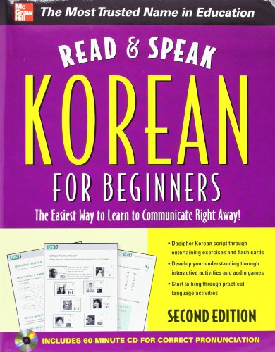 Read and Speak Korean for Beginners with Audio CD, 2nd Edition (Read and Speak Languages for Beginners)