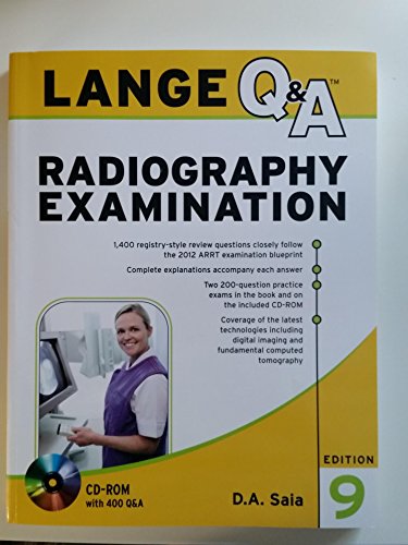 Lange Q&A Radiography Examination, Ninth Edition