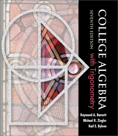 College Algebra with Trigonometry