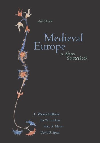 Medieval Europe: A Short Sourcebook