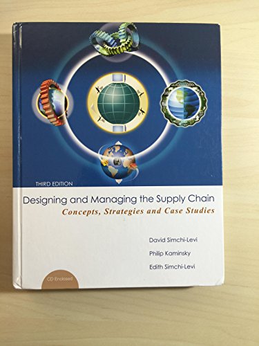 Designing and Managing the Supply Chain