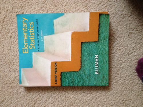 Elementary Statistics: A Step by Step Approach-A Brief Version, 6th Edition (With Data CD)