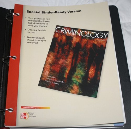 Criminology, 7th Edition