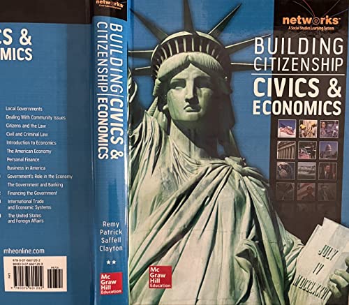 Building Citizenship: Civics and Economics, Student Edition (print only) (CIVICS TODAY: CITZSHP ECON YOU)