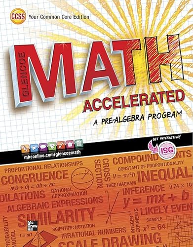 Glencoe Math Accelerated, Student Edition (MERRILL PRE-ALGEBRA)