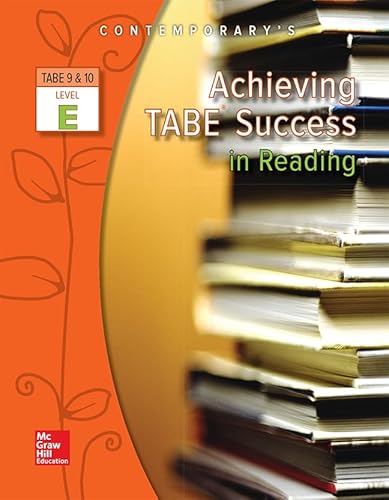 Achieving TABE Success In Reading, Level E Workbook (Achieving TABE Success for TABE 9 & 10)