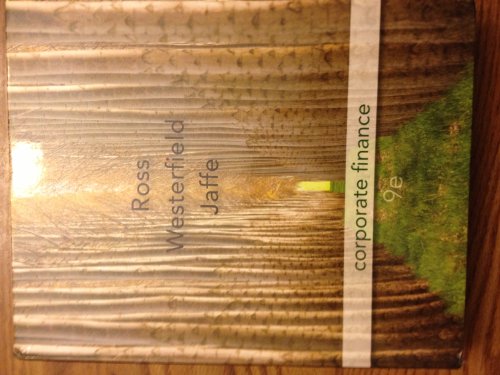 Corporate Finance 9th Edition (McGraw-Hill/Irwin Series in Finance, Insurance and Real Estate)