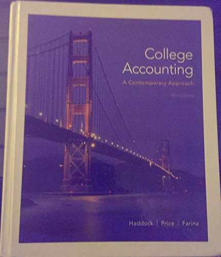 College Accounting (A Contemporary Approach) - Standalone book