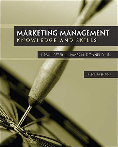Marketing Management: Knowledge and Skills, 11th Edition