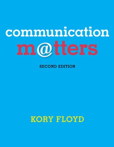 Communication Matters - Standalone book