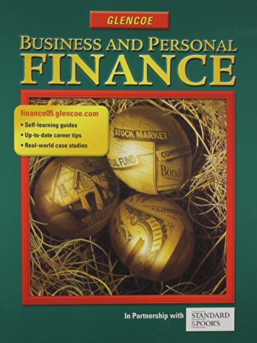 Business and Personal Finance, Student Edition (PERSONAL FINANCE (RECORDKEEP))