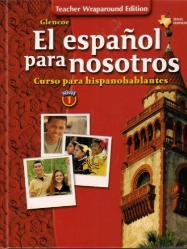 El espanol para nosotros Nivel 1 Teacher Wraparound Edition