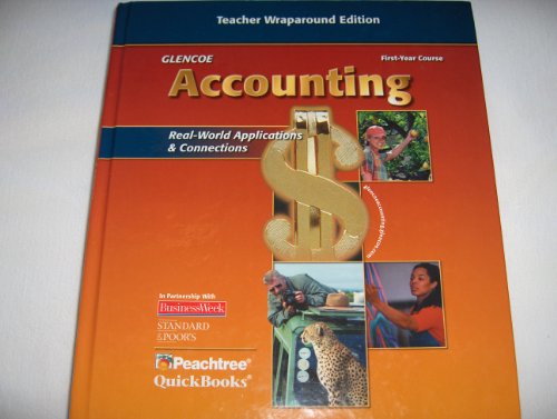 Glencoe Accounting High School First Year Course Teacher Wraparound Edition