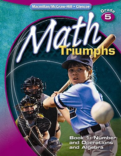 Math Triumphs, Grade 5, Student Study Guide, Book 1: Number and Operations and Algebra (MATH INTRVENTION K-5 (TRIUMPHS))