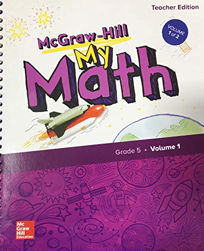 My Math Grade 5 Volume 1 - Teacher Edition
