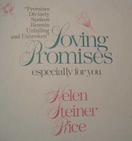 Loving Promises especially for you