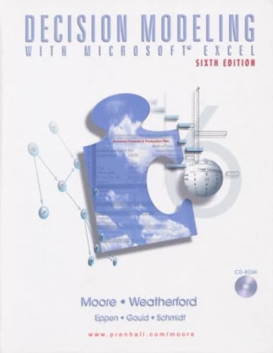 Decision Modeling With Microsoft Excel