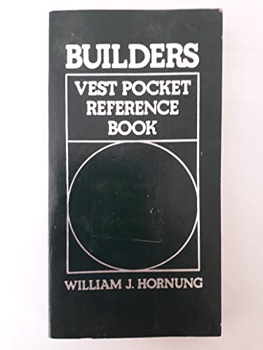 Builders Vest Pocket Reference Book