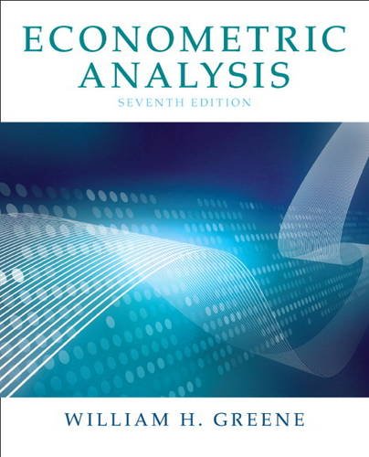 Econometric Analysis (7th Edition)
