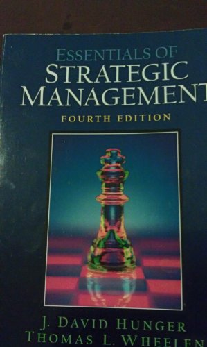 Essentials Of Strategic Management