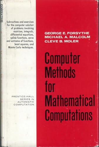 Computer Methods for Mathematical Computations