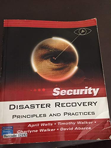 Disaster Recovery: Principles and Practices (Security Series)