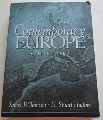 Contemporary Europe: A History (10th Edition)