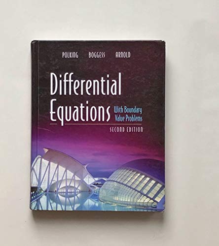 Differential Equations with Boundary Value Problems (2nd Edition)