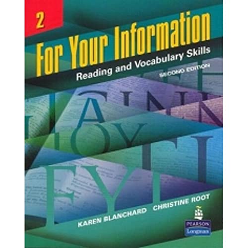 For Your Information 2: Reading and Vocabulary Skills, Second Edition