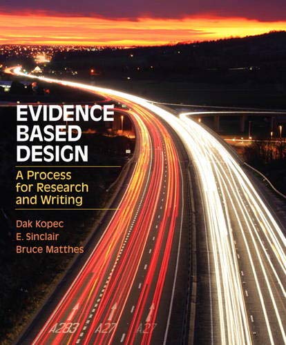 Evidence Based Design: A Process for Research and Writing (Fashion Series)