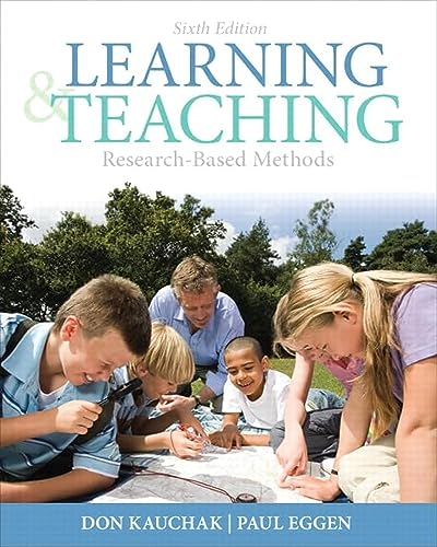 Learning and Teaching: Research-Based Methods (Myeducationlab)
