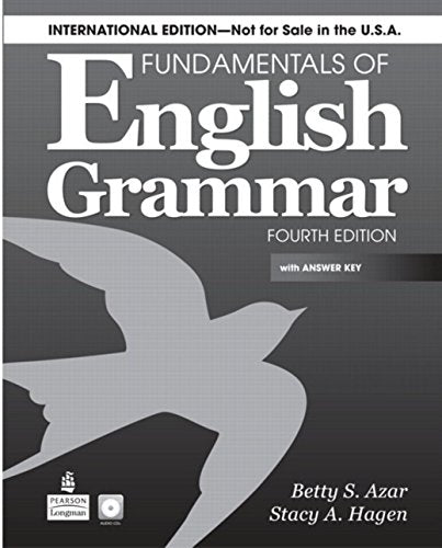 Fundamentals of English Grammar (International) SB w/AK (4th Edition)