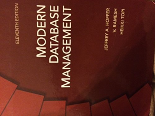 Modern Database Management (11th Edition)