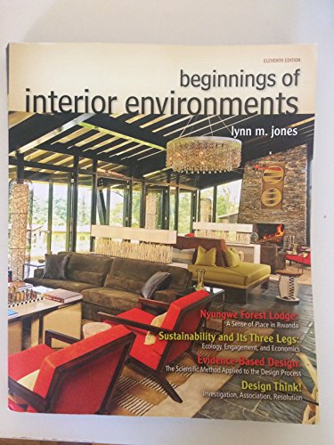 Beginnings of Interior Environments (11th Edition) (Fashion Series)