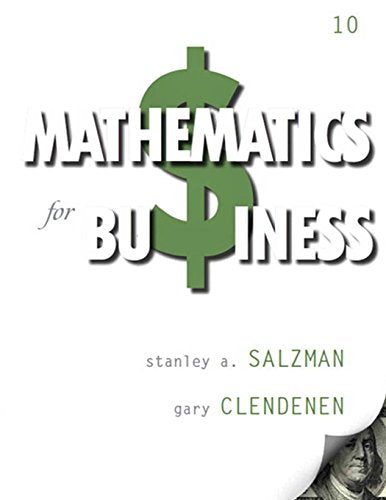 Mathematics for Business