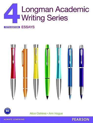 Longman Academic Writing Series 4: Essays (5th Edition)