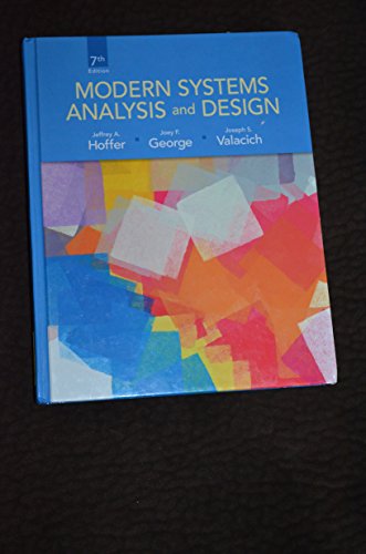 Modern Systems Analysis and Design (7th Edition)