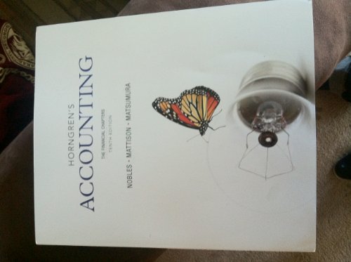Horngren's Accounting (10th Edition)