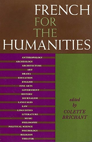 French for the Humanities (French and English Edition)