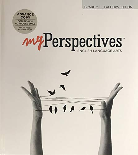 My Perspectives English Language Arts Teachers Edition Grade 9