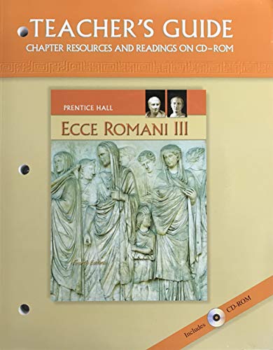Ecce Romani III - A Latin Reading Program - Teacher's Guide(4th Edition) (Ecce Romani - A Latin Reading Program)