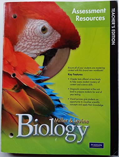 Miller & Levine Biology Teacher's Edition Assessment Resources Program Paperback – 2010