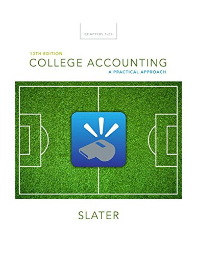College Accounting: A Practical Approach