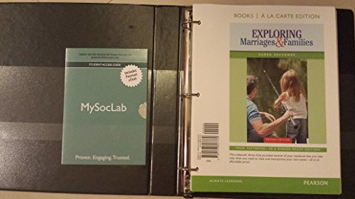 Exploring Marriages and Families (2nd Edition)